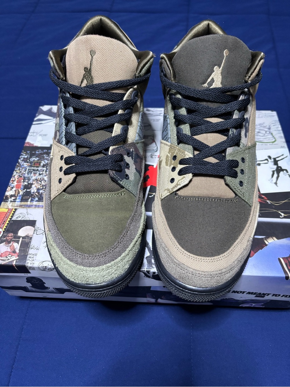 Jordan 3 Retro Patchwork Camo 2021 Size 13